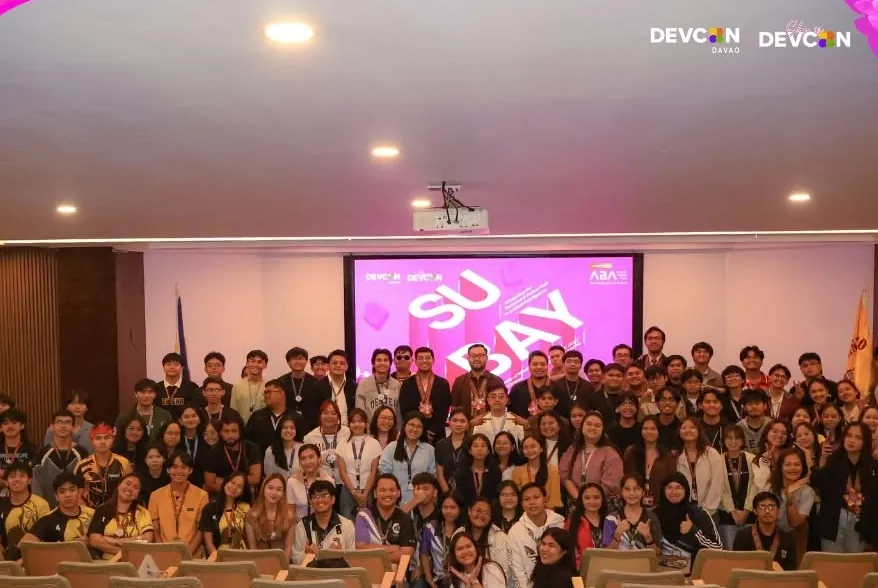 A packed University of Mindanao auditorium after the SUBAY masterclass and hackathon