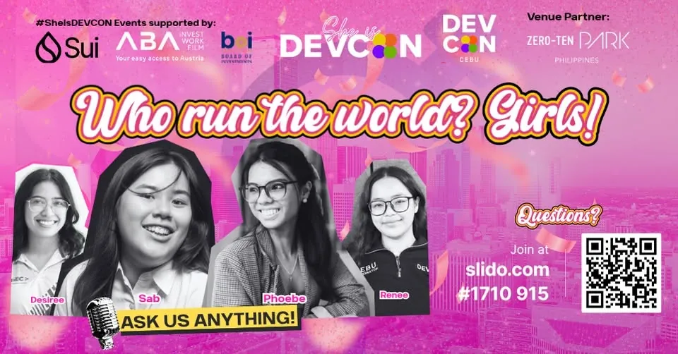 Who run the world? Girls! Ask-us-anything session with women in tech from DEVCON Cebu