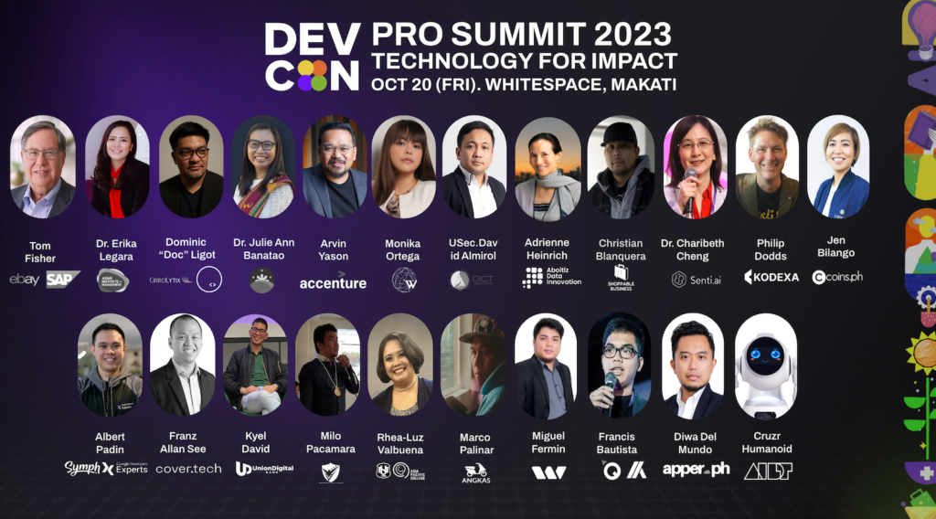 DEVCON PRO SUMMIT 2023 TECHNOLOGY FOR IMPACT OCT 20 (FRI)