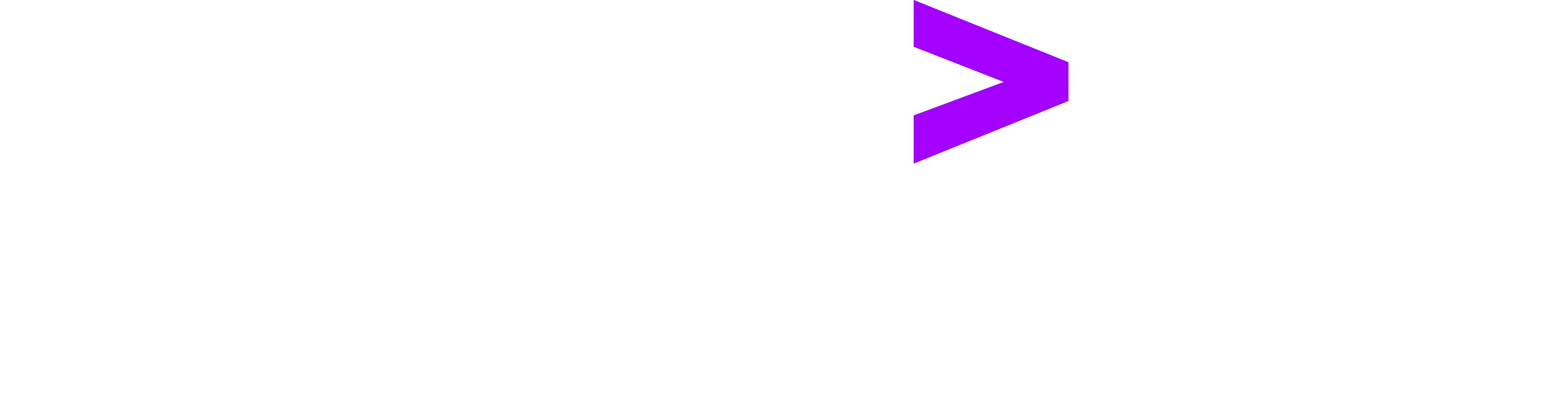 Accenture Logo White Purple RGB